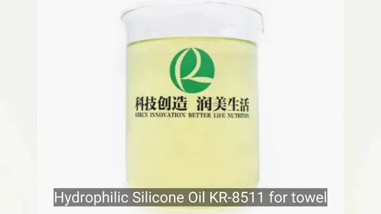 Ammorbidente siliconico per finitura morbida tessile Olio siliconico Kr