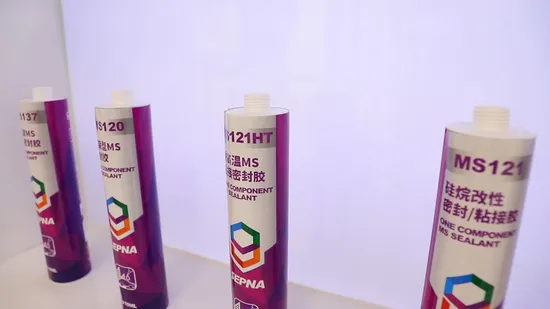 Sigillante monocomponente Sepna da 600 ml a base di resina polieterea modificata con silano per macchine per ascensori per carrozzerie di automobili, industria del calcestruzzo